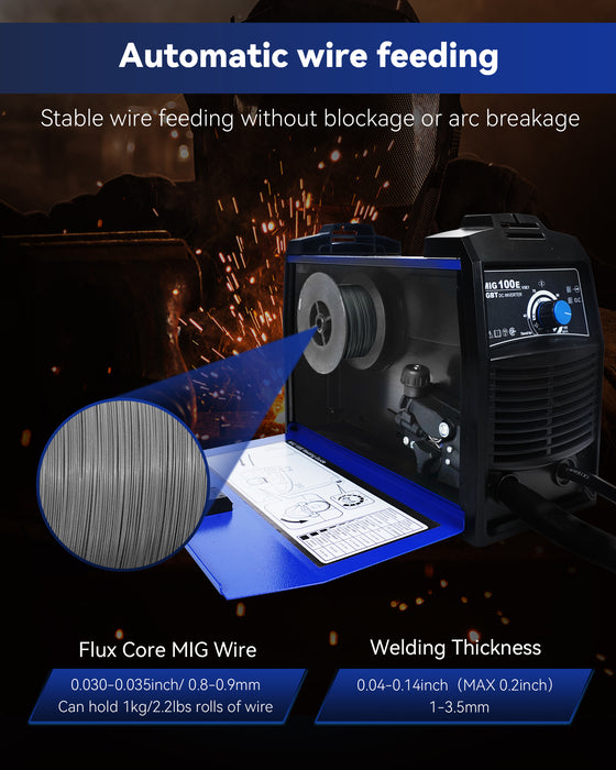Riland Welder MIG100E Small Household And Portable Welding Equipment