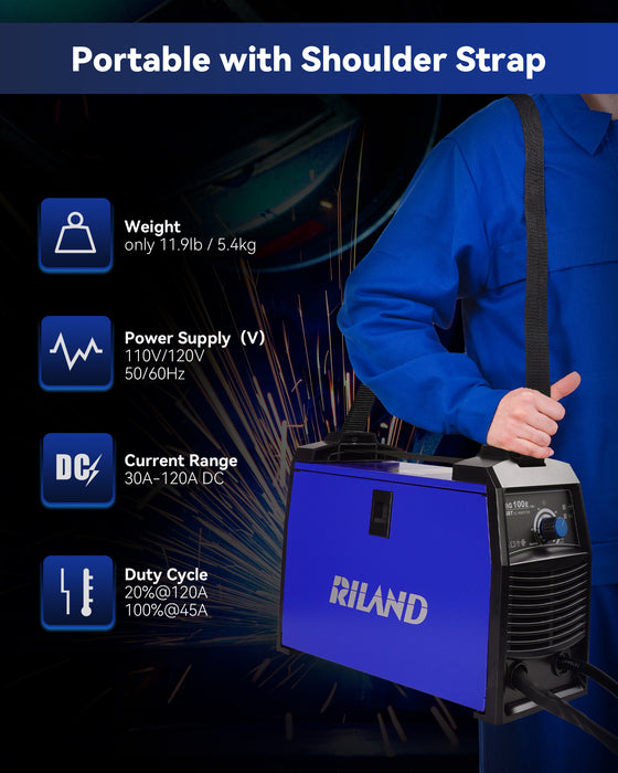 Riland Welder MIG100E Small Household And Portable Welding Equipment