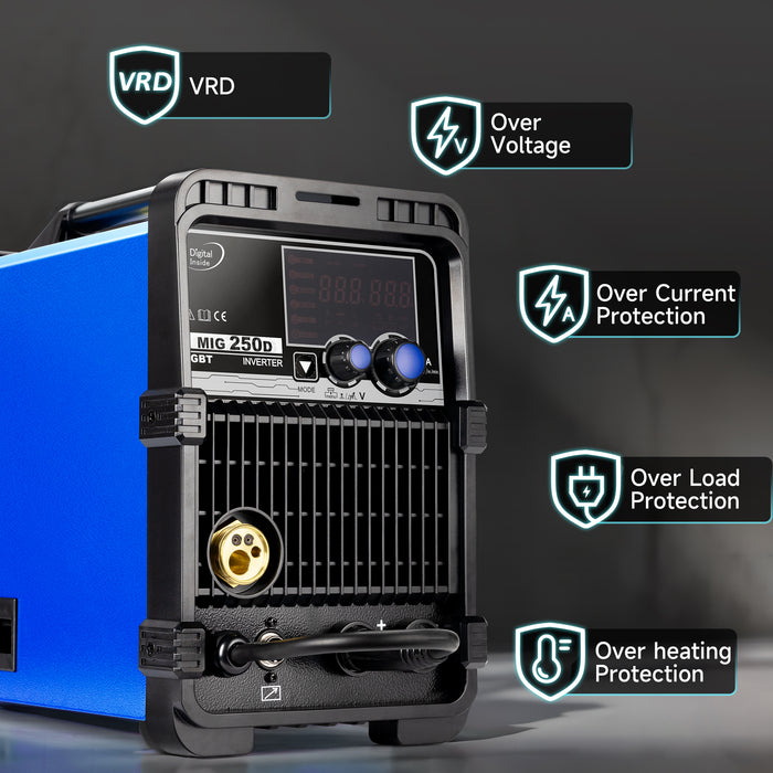 Riland Welder MIG250D Professional All-in-one Welder